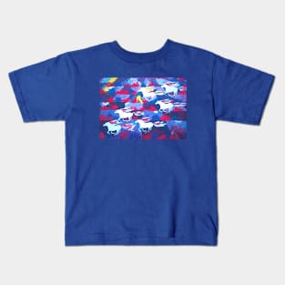 Horses on the field Kids T-Shirt